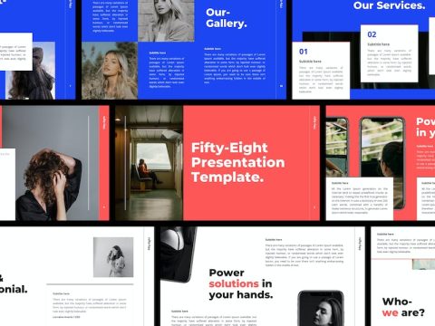 Fifty-Eight PowerPoint Template