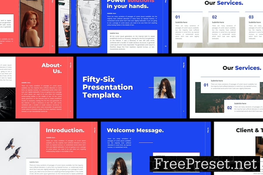 Fifty-Six Keynote Template PG5KBGW