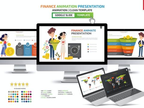 Financial Animation Google Slides Presentation M4AXE6H