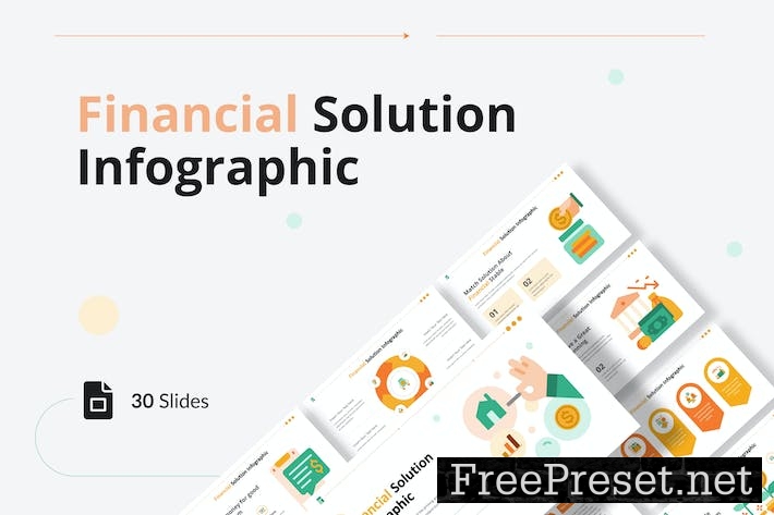 Financial Infographic Google Slides Template LB6M5YW