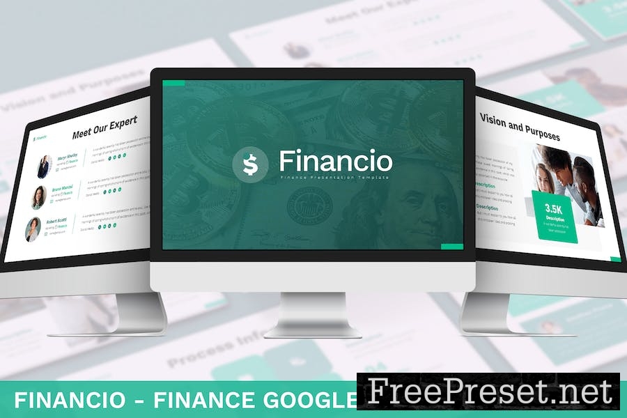 Financio - Finance Google Slides Template