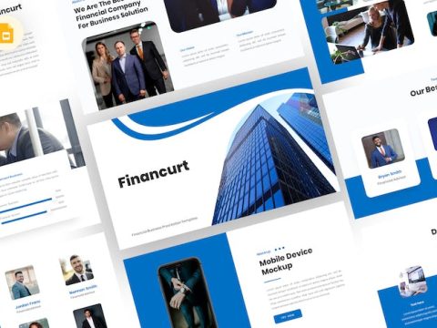 Financurt - Finance Google Slides Template P7AQYSC