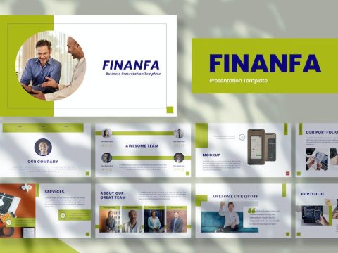 Finanfa - Business Presentation Google Slide Templ YLEEG3Z