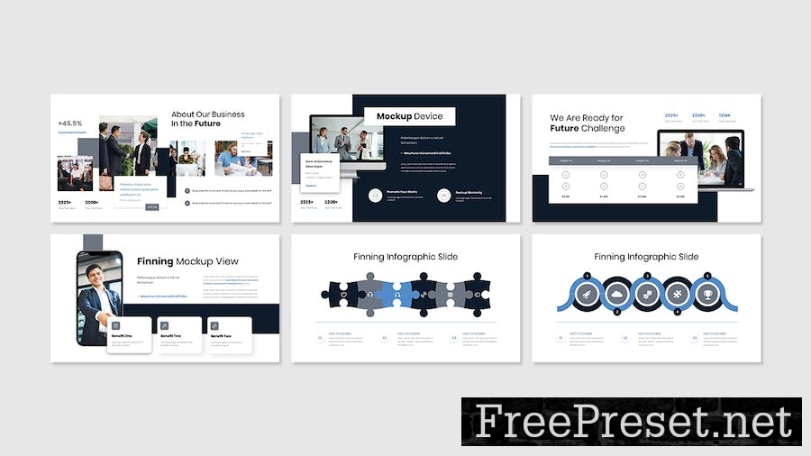 Finning - Business Presentation Keynote Template UX5B4E9