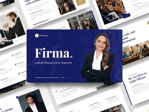 Firma - Lawyer Keynote Template M2KJG35