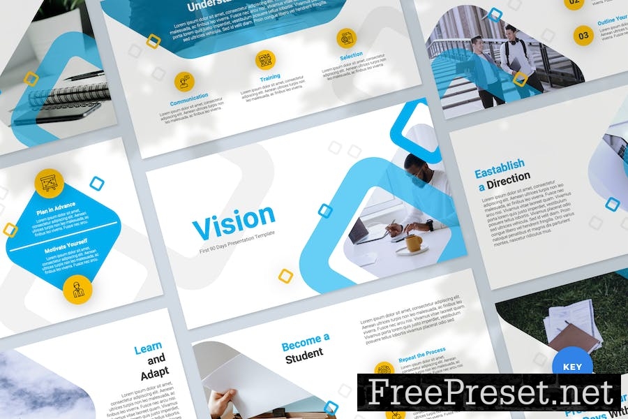 First 90 Days Keynote Presentation Template