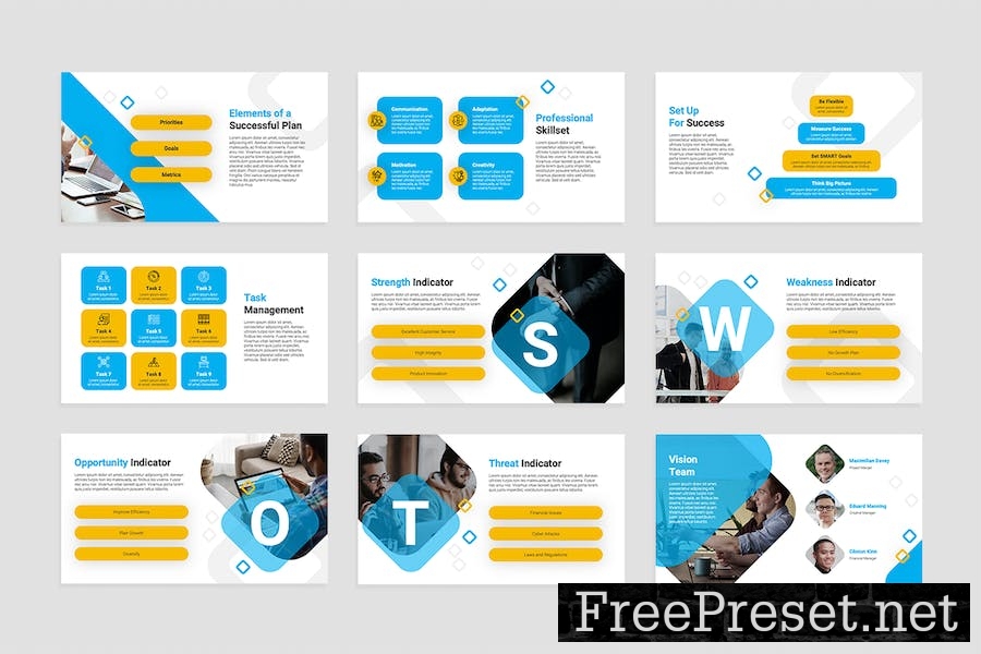 First 90 Days PowerPoint Presentation Template 6DZHPS2