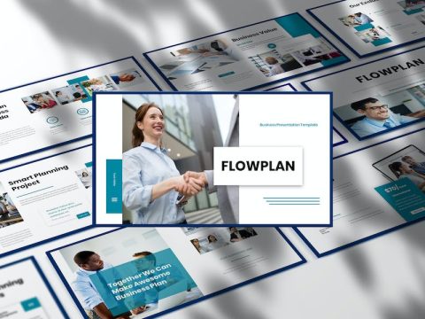 Flowplan - Business Presentation Keynote Template QQJGBZK