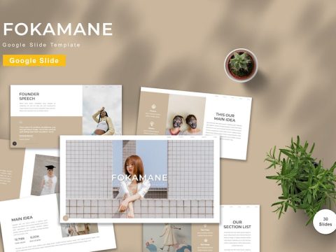 Fokamane - Google Slide Template