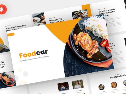 Foodear - Food Powerpoint Template 6XDNWAR