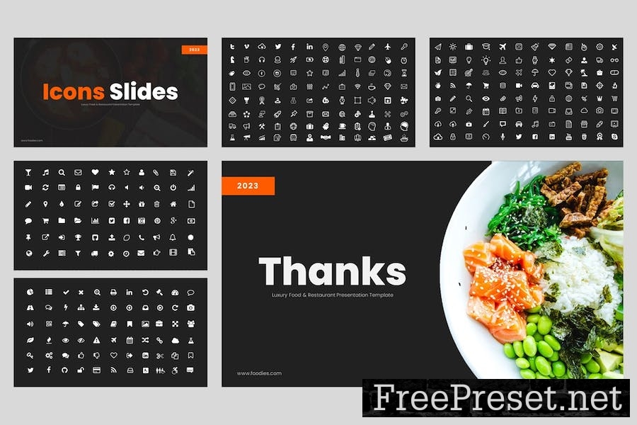 Foodies - Food & Restaurant Keynote Template