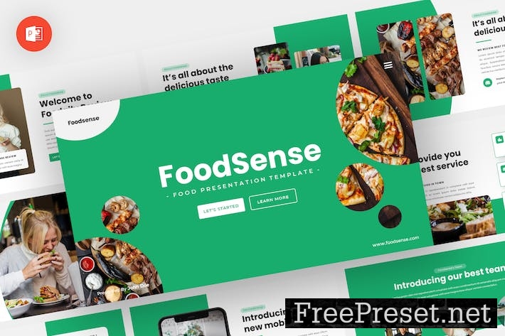 Foodsense - Food Powerpoint Template