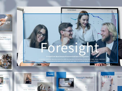 Foresight - Business Presentation Google Slide Tem LDSUV93