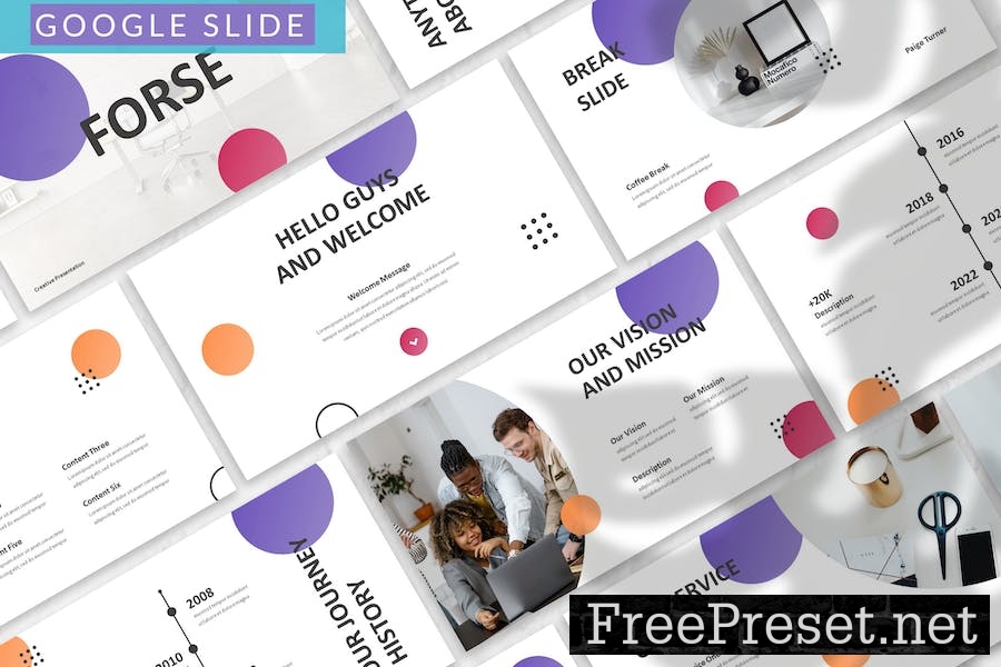 Forse - Business Google Slide Template WGXHKRY