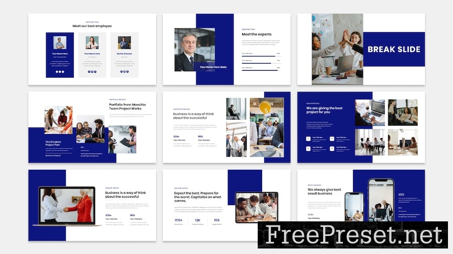 Foster - Business Presentation PowerPoint Template CMMJ7N6