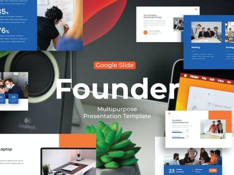 Founder - Google Slide Template KUZT697