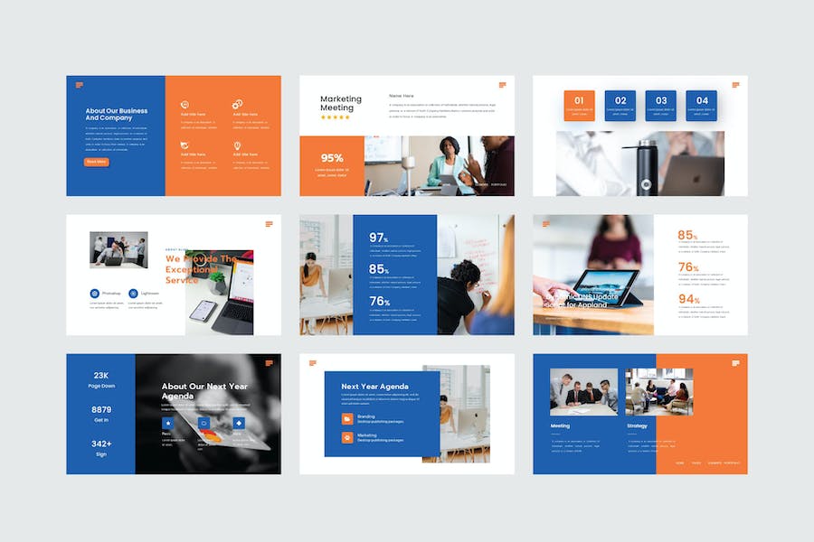 Founder - PowerPoint Template WXAHKJX