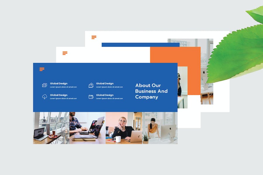 Founder - PowerPoint Template WXAHKJX