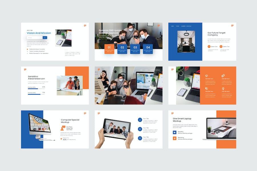 Founder - PowerPoint Template WXAHKJX