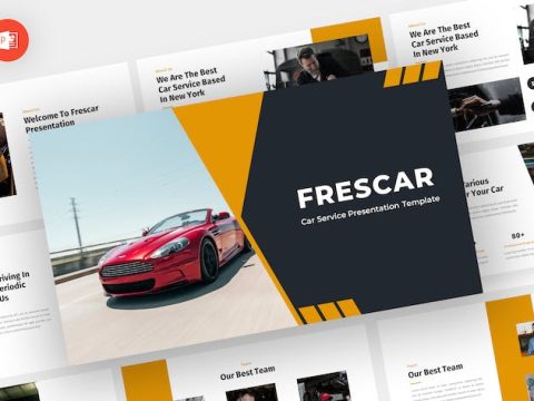 Frescar - Car Ser vice Powerpoint Template