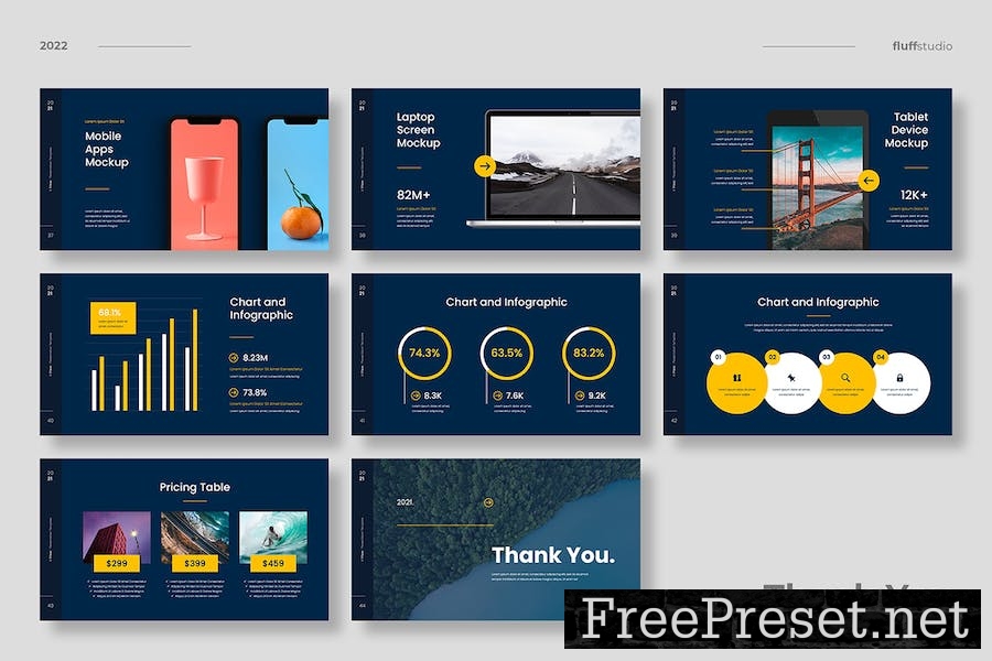 Frizzo - Business Google Slides Template 2MMFM5J