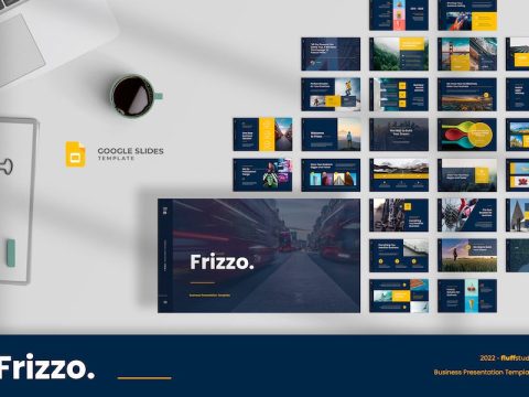 Frizzo - Business Google Slides Template 2MMFM5J