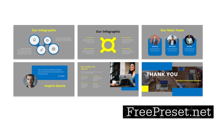 Frontier - Business Presentation Keynote Template