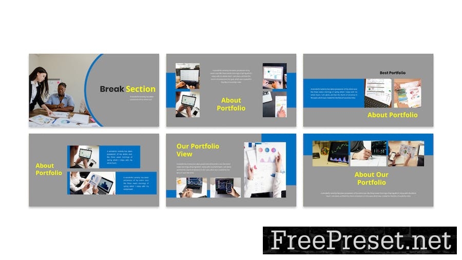 Frontier - Business Presentation Keynote Template