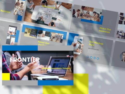 Frontier - Business Presentation Keynote Template