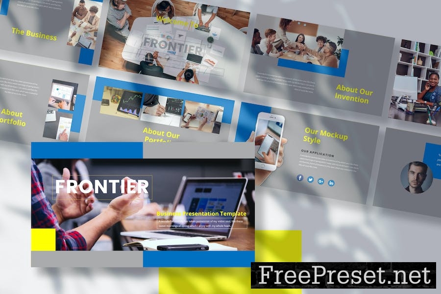 Frontier - Business Presentation Keynote Template