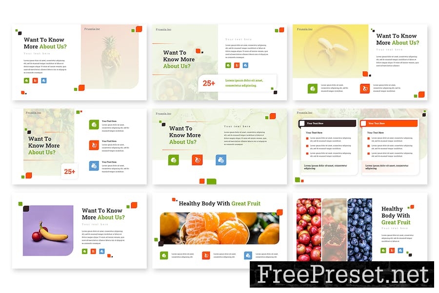 Fruazia - Powerpoint Template KX42397