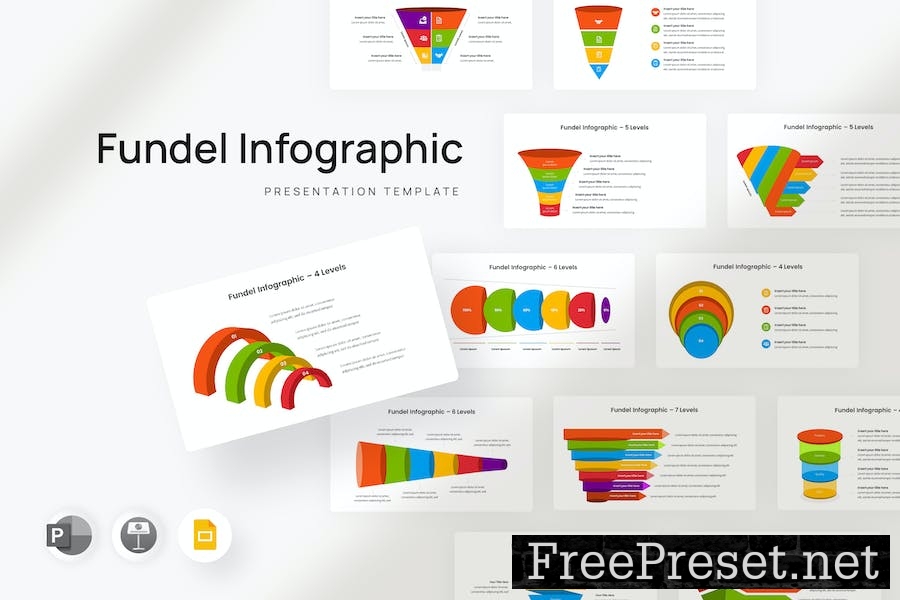 Fundel Infographic - Google Slide Template L39HCDC