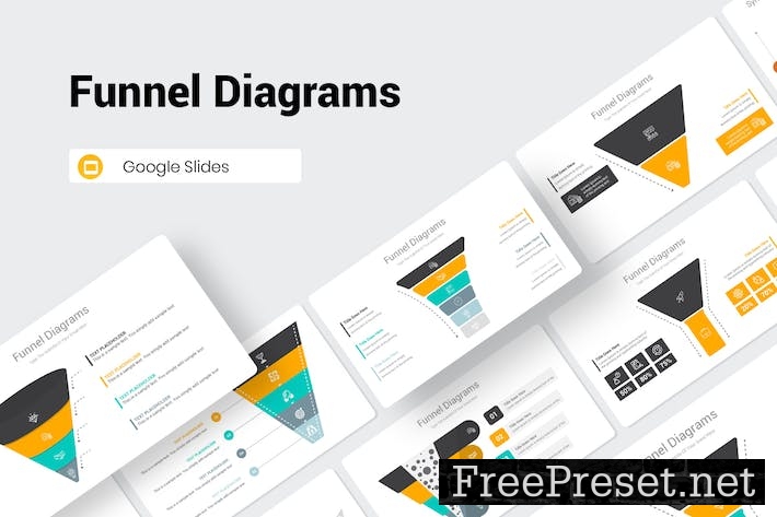 Funnel Diagrams Google Slides Presentation