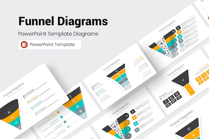 Funnel Diagrams PowerPoint Presentation Template CPTX5LF