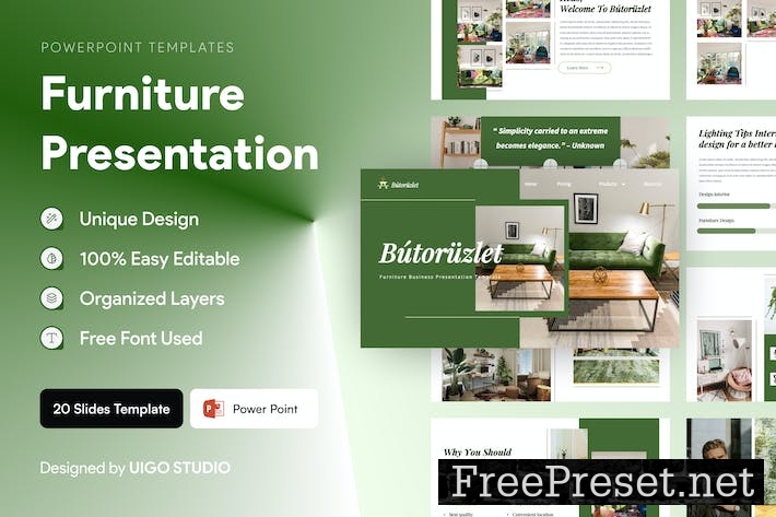 Furniture Business Presentation Template 2RKFBE3