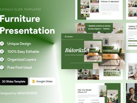 Furniture Business Presentation Template