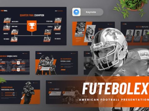 Futebolex - American Football Keynote Template