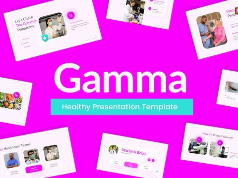 Gamma Purple Modern Medical PowerPoint