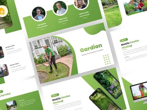 Gardion - Garden Google Slides Template