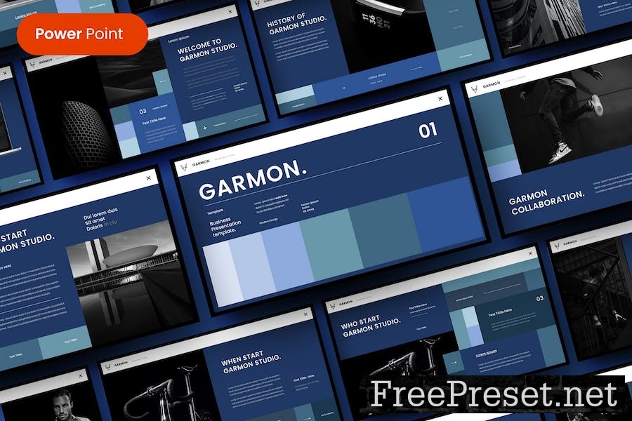 Garmon – Business PowerPoint Template