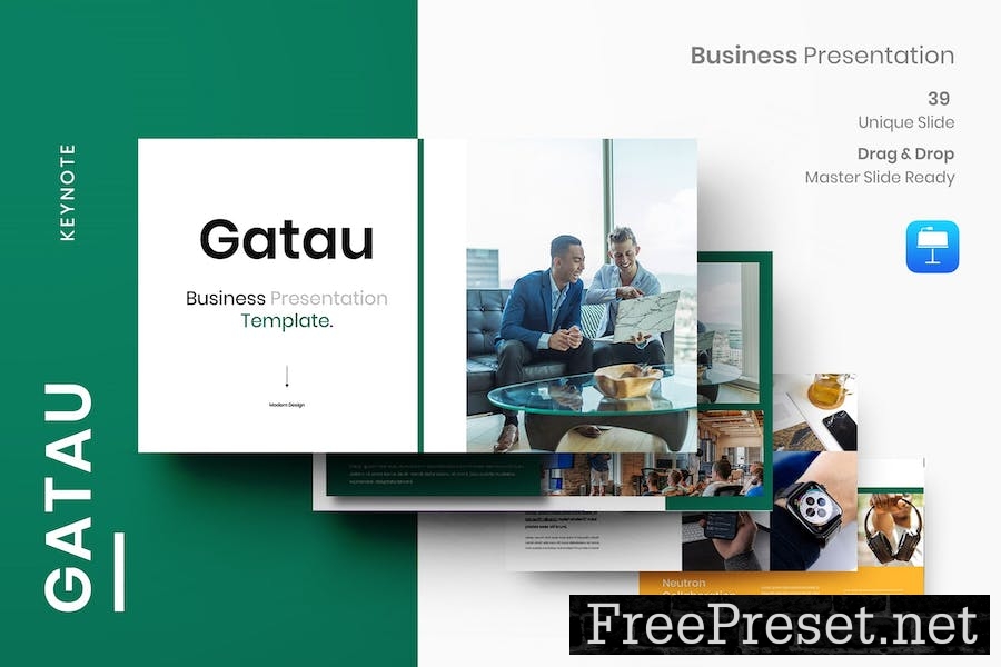 Gatau – Business Keynote Template KDVPL97