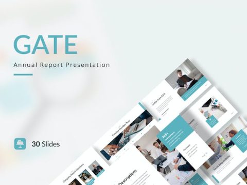 Gate - Annual Report Presentation Keynote 7D27YHN