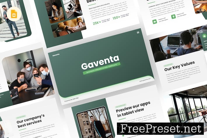 Gaventa - Business Google Slides Template