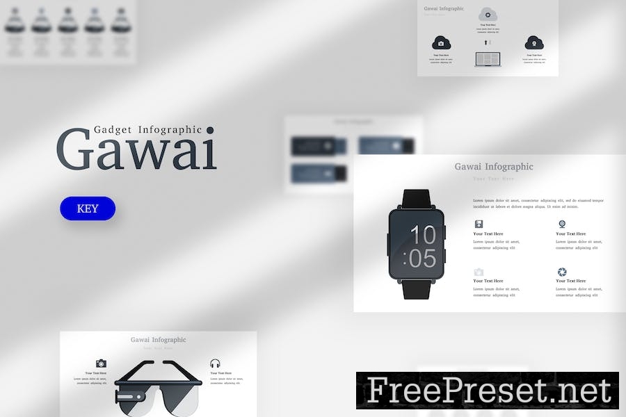 Gawai Infographic - Keynote Template JPFGD48