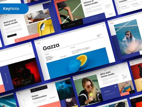 Gazza – Business Keynote Template M59JPDQ