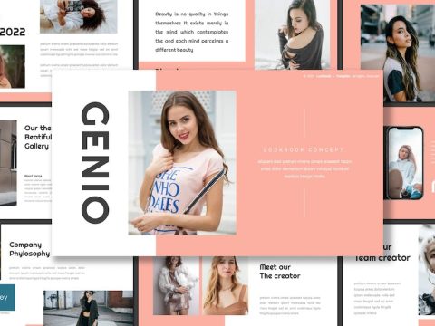 Genio - Lookbook Keynote Template