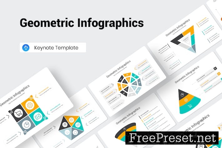 Geometric Infographics Keynote Presentation