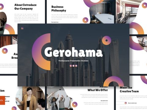 Gerohama - Multipurpose Powerpoint Template