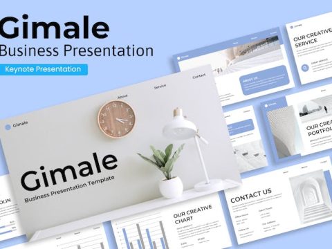 Gimale - Creative Business Presentation Template 42WWHCK