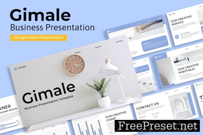 Gimale - Creative Business Presentation Template AZS2YJM